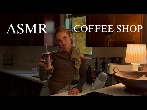 ASMR Cozy Coffee Shop | Personal Attention RP (Soft Spoken + Soft Jazz)