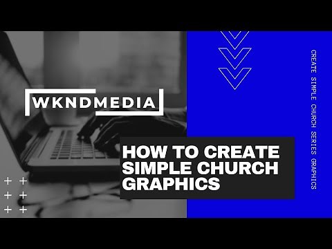 How to create simple church graphics