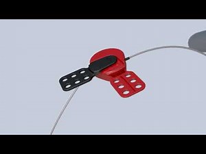 ABUS Safelex Universal-Cable Lockout - Lockout/Tagout Industrial Safety Solutions
