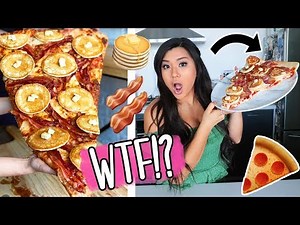 I Tried Making Viral Food - Breakfast Pizza, Eggs Benedict Fries + More