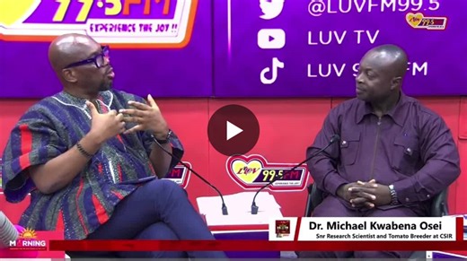 Tomato Crisis in Ghana: Dr. Michael Kwabena Osei on Self-Sufficiency | CSIR-CROPS RESEARCH INSTITUTE posted on the topic | LinkedIn