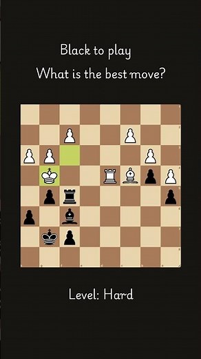 Black to Play & Find the BRILLIANT WIN! ♟ (Hard Chess Puzzle Challenge)