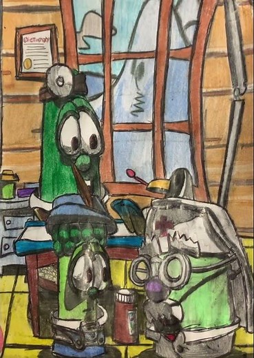 Silly Songs with Larry The Yodeling Veterinarian of the Alps drawing