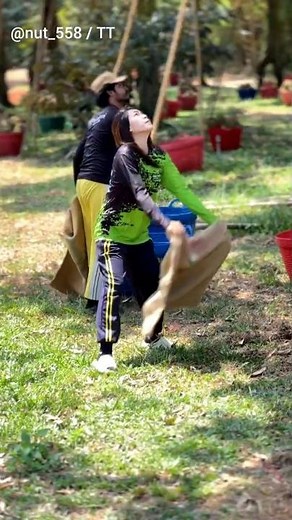 She's the durian catch queen 👑