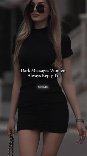 𝐅𝐥𝐢𝐫𝐭𝐜𝐨𝐝𝐞𝐬 on Instagram: "Read & Save for Later ↓ Dark Messages Women Always Reply To Check these out — messages that spark curiosity, playfulness, and keep her hooked. “The mysterious tease: ‘I just realized something about you... but I’m not sure if I should say it yet.’ Curiosity makes her want to know more.” “The jealousy spark: ‘You remind me of someone... but she was a little crazier. Hope you’re not like her.’ Now she’s wondering who and ready to prove herself.” “The power move:
