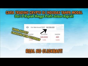 Cara Trading Crypto Tanpa Modal | Trading Bitcoin Modal 0 Rupiah