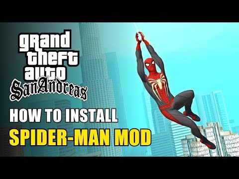 How to install Spider-Man Mod in GTA SA With all Ultimate powers mega Spider-Man mod. All skins