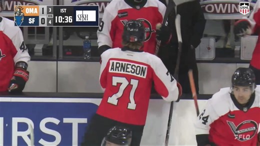 Highlights from the Lancers' 4-3 overtime victory at Sioux Falls last night 🔥⚔️ | Omaha Lancers