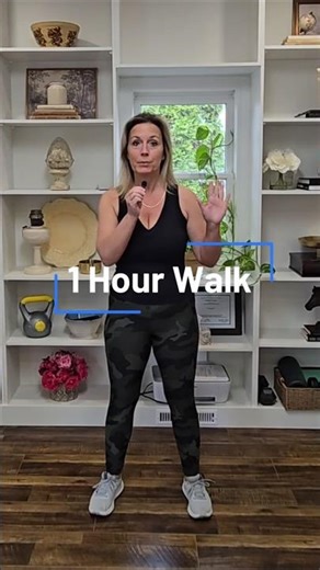 1 Hour Walk at Home 👟 Fun Fat Burning Workout