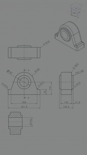 Create a Bearing Block in #Onshape 👍 #CAD #Onshape #CloudCAD