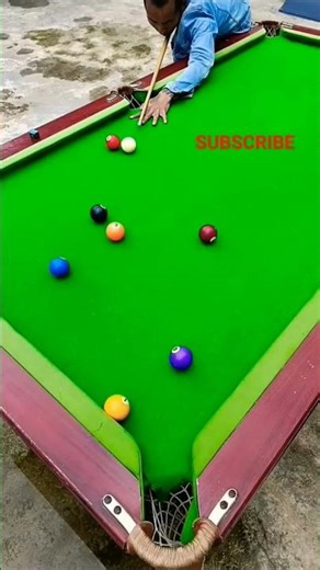 A Double Deflection Shot To Pot The Ball | 0075 #billiards #snooker #pool