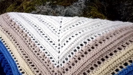 Triangular Scarf Crocheted From Alpaca, Shoulder Scarf - Etsy
