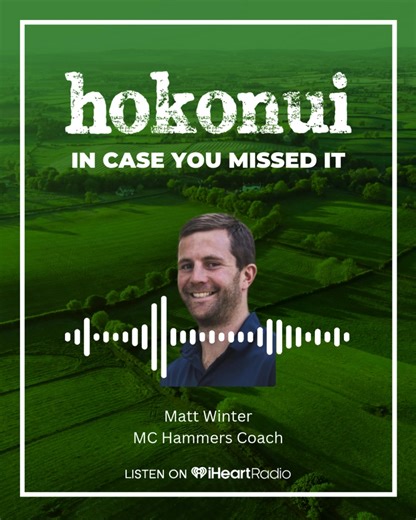 Hammers Coach Matt Winter has a simple message for fans ahead of the home semi-final this weekend... BE THERE! 🏉💪 Hammers v Wai Bush 1:35pm Sat Ashburton Showgrounds Listen back to the full chat on our podcast. Link below 👇 | Hokonui Breakfast with Luke Howden