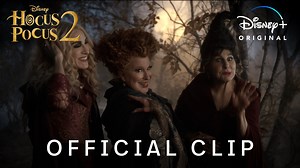 "Thou dost worship us?" 🧙‍♀️🧙‍♀️🧙‍♀️🤩 Check out this new official clip from #HocusPocus2, an Original movie event, streaming this Friday on Disney . | Walt Disney Studios