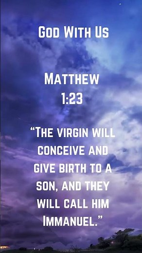The Promise of a Child | God With Us | Christmas Bible Verses 🎄
