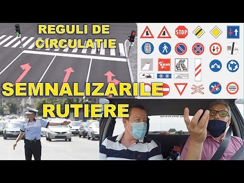 PRINCIPALELE REGULI DE CIRCULATIE SI SEMNALIZARILE VERTICALE SI ORIZONTALE