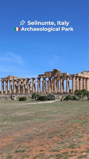 🇮🇹 Majestic Selinunte, Italy | 4K Walking Tour in Seconds