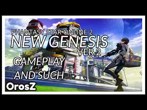 Gameplay and such #151- Phantasy Star Online 2 New Genesis