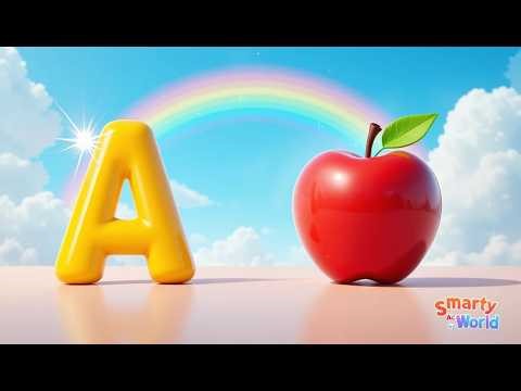 Watch Once, Remember A–Z 🎶🌟 | Brain-Friendly ABC Colors