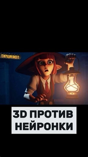 3Д ПРОТИВ НЕЙРОНКИ #blender #vfx #comfyui