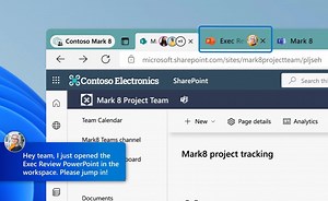 Microsoft Edge เพิ่มฟีเจอร์ Workspaces แชร์กลุ่มแท็บให้เพื่อนร่วมงานแบบเรียลไทม์