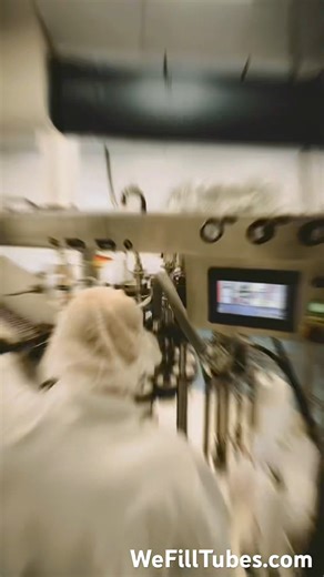 Cosmetic tube filling for plastic and metal made easy.