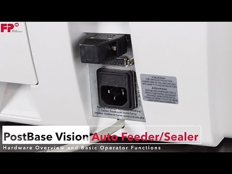PostBase Vision Auto Feeder Sealer Overview