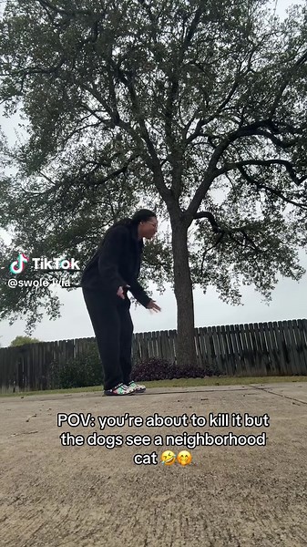 Lmao I mean this is our little dance every morning 🤣