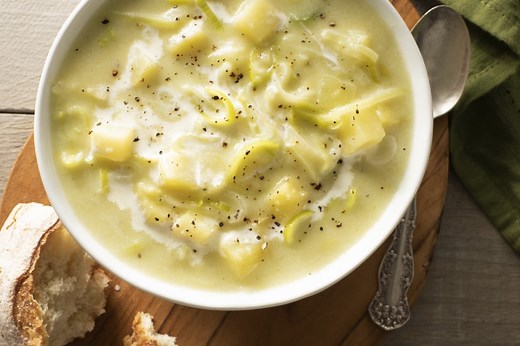 Classic Potato Leek Soup | Canadian Goodness