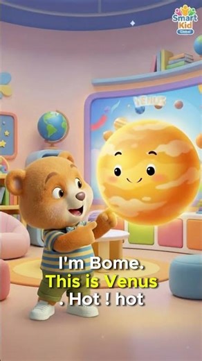Venus Planet for Kids 🌟 | Learn Venus with Bome | Smart Kid Global