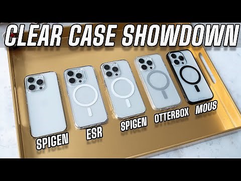 Ultimate Clear Case Showdown: Best iPhone 15 Pro Case Found!