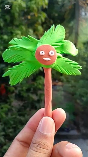 Making tree with clay.#love #diy #art #shortvideo #cute