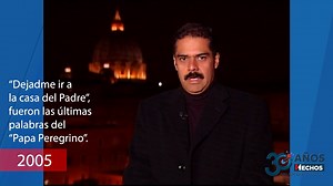 5.6K views · 109 reactions | #Hechos30Años: En 2005, su santidad Juan Pablo II murió en El Vaticano, un momento estremecedor por los fieles católicos de México y el mundo. Javier Alatorre estuvo ahí para informarnos #30AñosDeHechos. | Azteca Noticias | Facebook