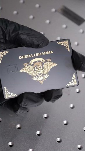 Custom Metal Credit Card | Carboncraft