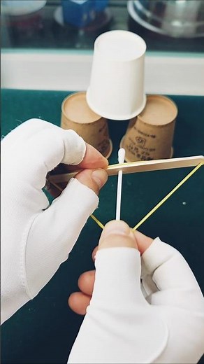 고무줄총 아주쉽게 만들기, #diy Making rubber band guns very easy,