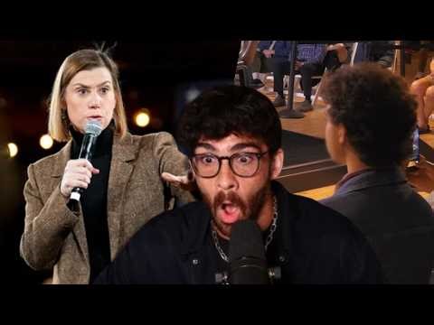 Pro-Israel Senator gets DESTROYED by Hasan fan | Hasanabi reacts