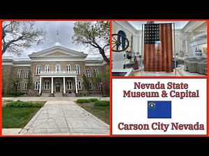 Carson City Nevada - State Capital and Nevada State Museum - 2025
