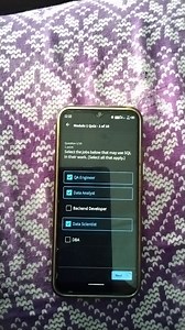 Select the jobs below that may use SQL in their work (Select al... | Filo