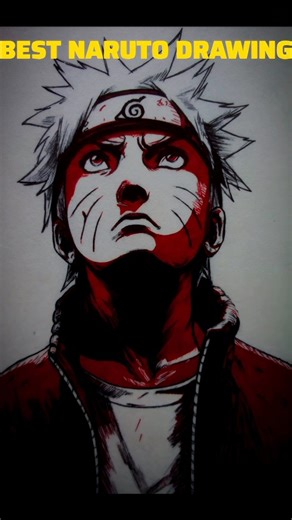 👉 draw naruto🔥 | Realistic Anime Sketch of Naruto Uzumaki (Step by Step)"