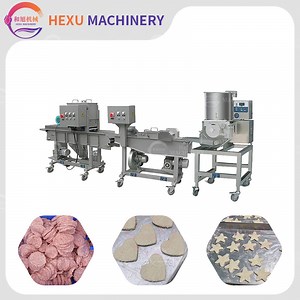 [Hot Item] Automatic Burger Patty Meat Making Machine Hamburger Chicken Nuggets Production Line
