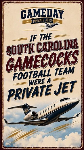 If South Carolina Gamecocks Football Were a Private Jet ✈️ | SEC Football + Aviation