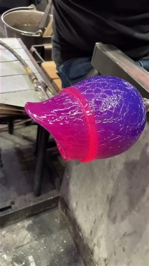 GLASS BLOWING ASMR Building a GIANT Pitcher #satisfying #craftsmanship