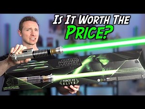Is the NEW Luke Skywalker Force FX Elite Lightsaber Worth the Money?