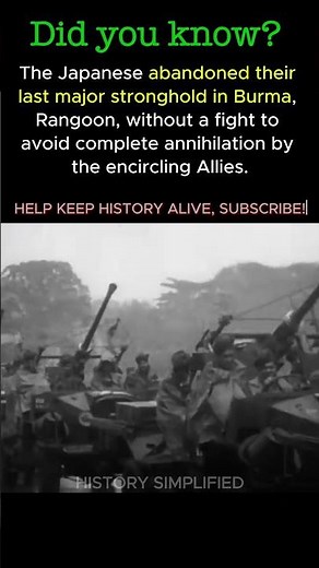 Japan ABANDONED Rangoon — 300,000 Soldiers Starved in Burmese Jungle | History Simplified