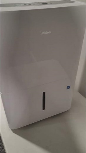 Midea 50 Pint Dehumidifier With Pump - Ideal For Large Rooms, Basements, and Bathrooms