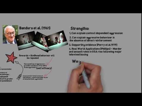 Social Psychological Theories of Aggression - Social Learning Theory