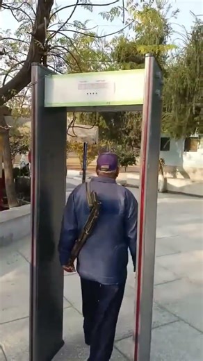 ZKTeco D-1065 setup/ how to programme manually walk through metal detector gate #hmtechsolutions #yt