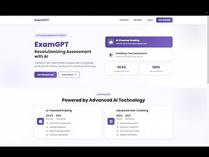 🎓 ExamGPT: AI-Powered Assessment & Proctoring Platform