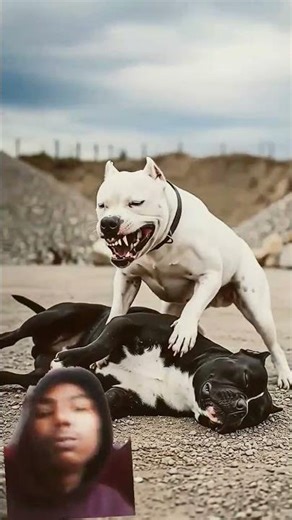 Pitbull vs Dogo fighting #dog #pitbull