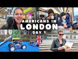 AMERICANS IN ENGLAND: London Part 1 | Travel family vlog